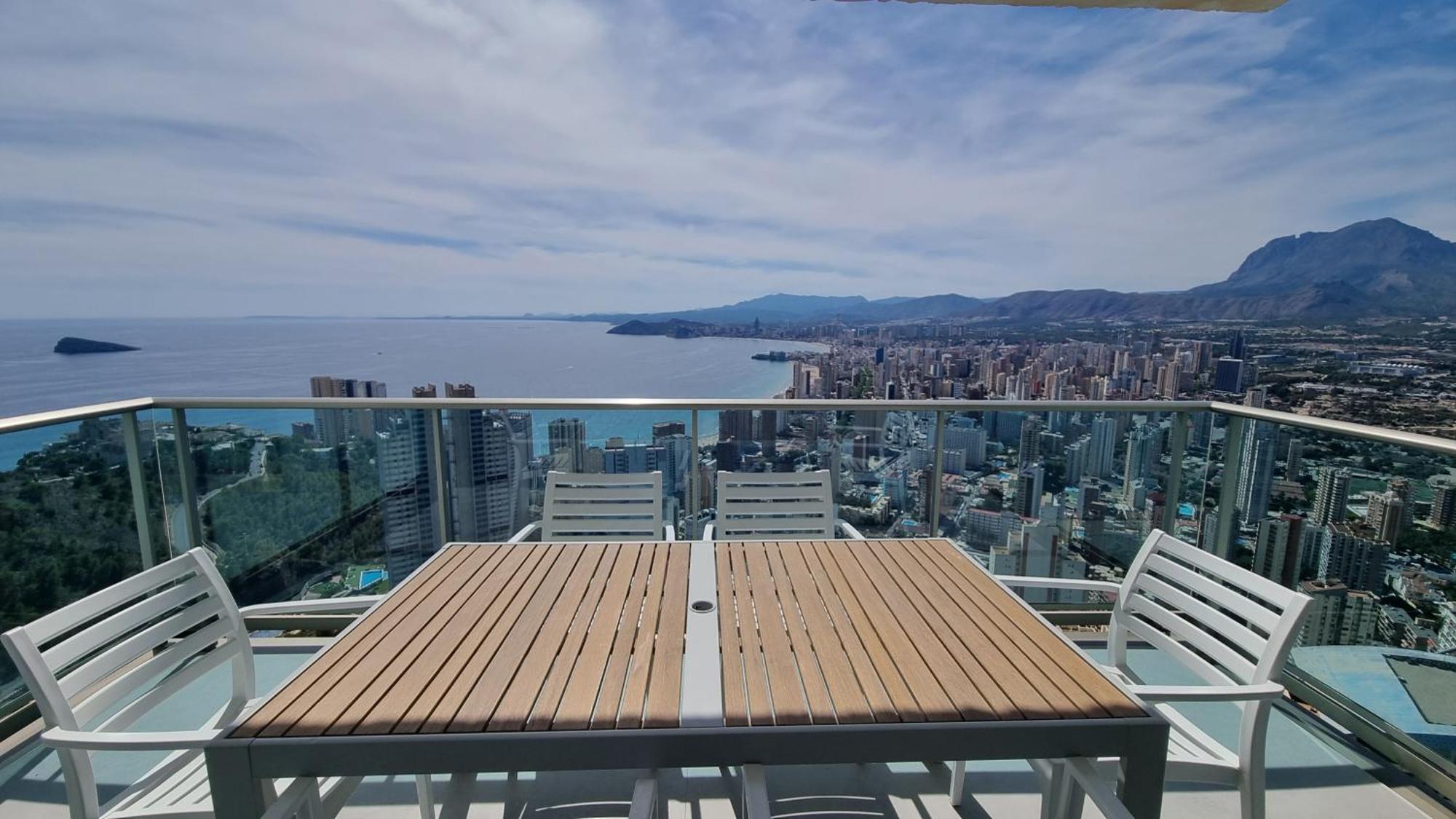 Skyline 37 Terraza Con Vista Al Mar Apartment Benidorm Exterior photo