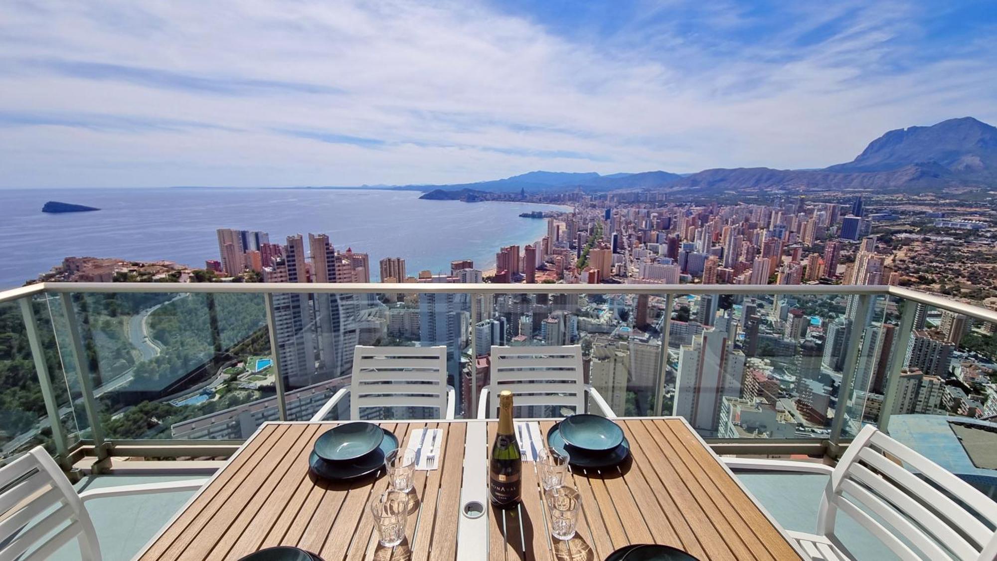 Skyline 37 Terraza Con Vista Al Mar Apartment Benidorm Exterior photo